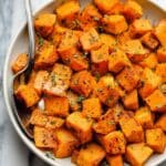 Easy Maple Cinnamon Roasted Butternut Squash Recipe