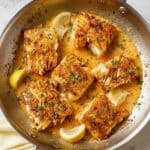 Pan Fried Cod with Lemon and Herbs Recipe