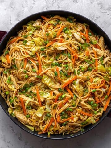 Chicken Chow Mein with Homemade Chow Mein Sauce Recipe