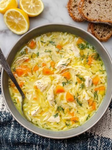 Avgolemono — Greek Lemon Chicken Soup Recipe
