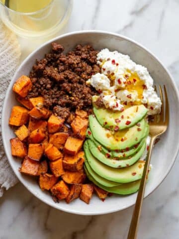 Hot Honey Ground Beef Bowls Recipe