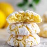 Lemon Crinkle Cookies Recipe