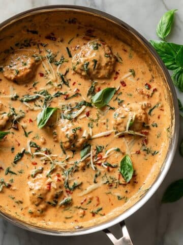Marry Me Tofu: Creamy Sun-Dried Tomato and Spinach Vegan Tofu Dish Recipe