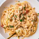 Slow Cooker Creamy Chicken Spaghetti Recipe