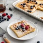 Sheet Pan Pancakes with Toppings for a Crowd Recipe