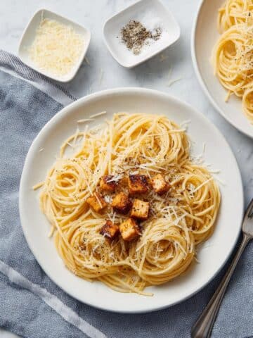 Halloumi Carbonara Recipe