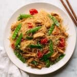 Quick & Easy Singapore Curry Noodles Recipe