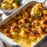 Roasted Cauliflower Cheese with Red Leicester and Gruyère Recipe