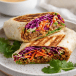 Maple Hoisin Shredded Tofu Wraps Recipe