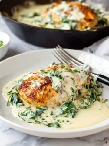 Creamy Spinach Chicken Florentine Recipe