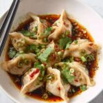 Steamed Dumplings with the Best Dumpling Sauce Recipe