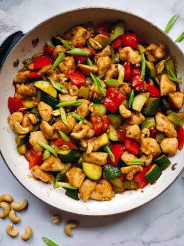 Spicy Cashew Chicken Recipe