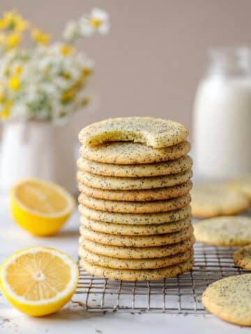 Soft and Chewy Lemon Poppy Seed Cookies Recipe