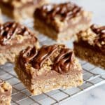 Chocolate Peanut Butter Oatmeal Bars Recipe