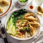 Brothy Rice with Ginger and Garlic Recipe