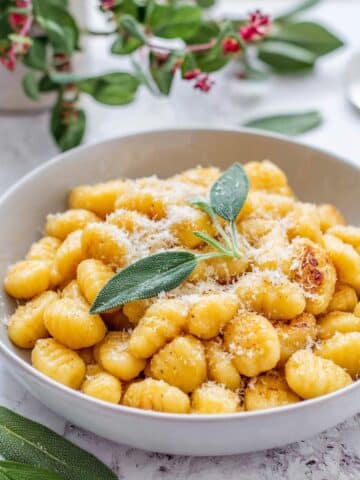 Garlic Parmesan Butter Gnocchi Recipe