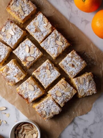 Almond Croissant Blondies Recipe