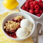 Raspberry Crumble Recipe