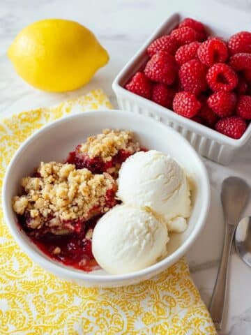 Raspberry Crumble Recipe