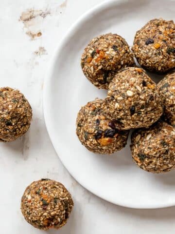 Vegan Lentil Meatballs with Mushrooms and Herbs Recipe