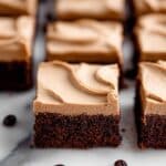 Coffee Brownies with Creamy Mocha Frosting Recipe