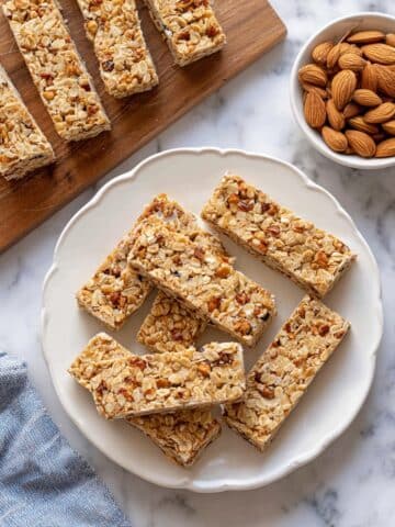 Honey Oat Granola Bars Recipe