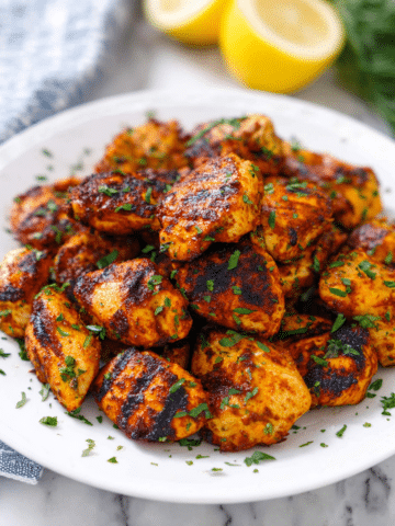 Greek Lemon Herb Chicken Bites Recipe