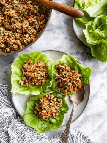 Thai Chicken Lettuce Wraps Recipe