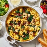 One Pot Creamy Chicken Tortellini Recipe