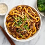 Vegan Garlic Udon Noodles (15-Minute Easy Recipe) Recipe