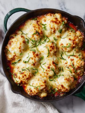Keto Chicken Parmesan Meatballs Recipe