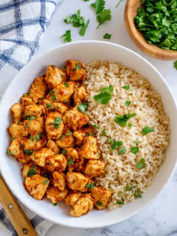 Air Fryer Chicken Bites with Taco Seasoning Recipe