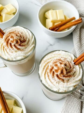 Slow Cooker White Hot Chocolate Recipe