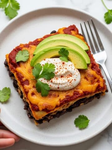 Sweet Potato and Black Bean Vegan Bake with Spiced Tomato Sauce Recipe