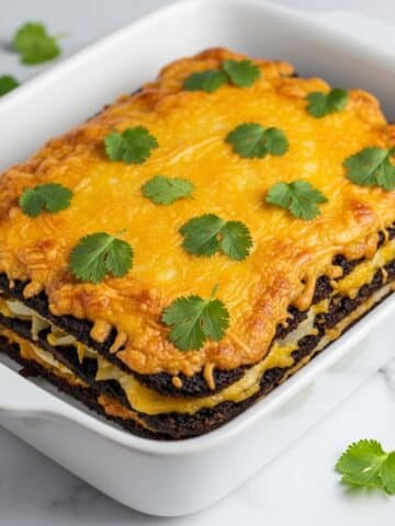 Tex Mex Chicken and Zucchini Skillet with Black Beans, Corn, and Melted Cheese Recipe