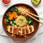 Blackened Chicken Ramen Noodle Soup Recipe