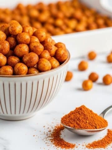Spicy Roasted Chickpeas Recipe