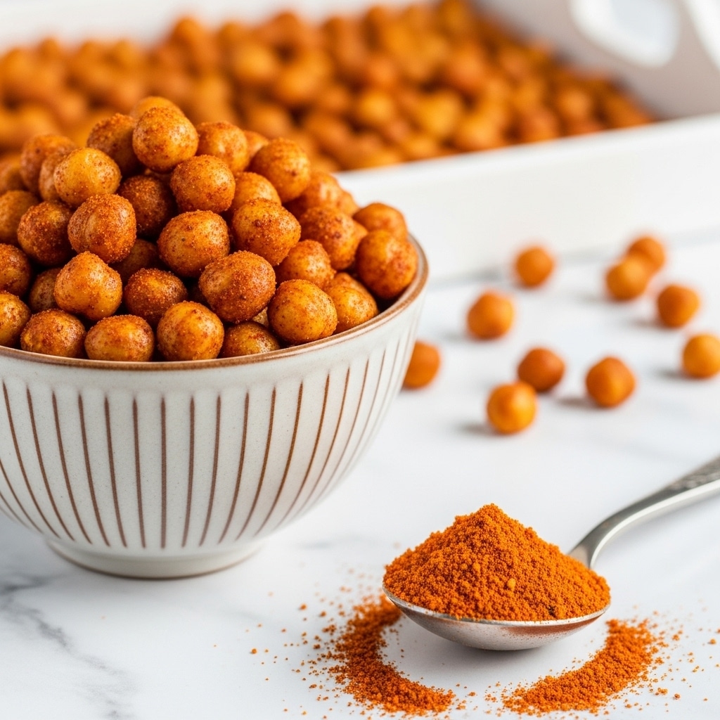 Spicy Roasted Chickpeas: Crunchy, Healthy Snack You'll Love