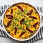 Easy Cheesy Baked Pesto and Sun-Dried Tomato Dip Recipe