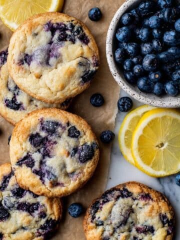 Lemon Blueberry Cookies Recipe