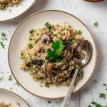 Herb Mushroom Quinoa Recipe