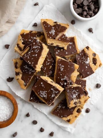 Healthy Cookie Dough Bark Recipe