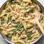 One Pot Creamy Pesto Chicken Pasta Recipe