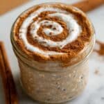 Cinnamon Roll Overnight Oats Recipe