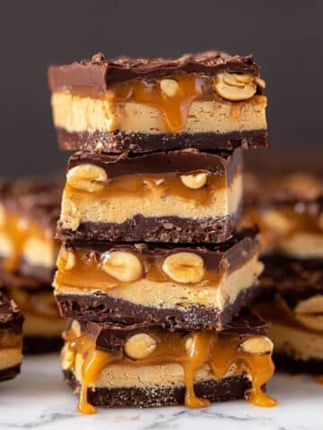 Homemade Snickers Bars Recipe