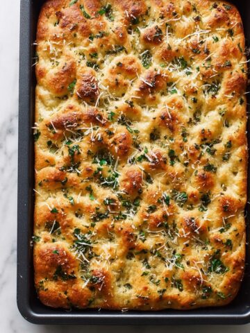 Garlic Bread Focaccia Recipe