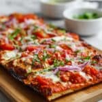 Loaded BBQ Chicken Flatbread Recipe