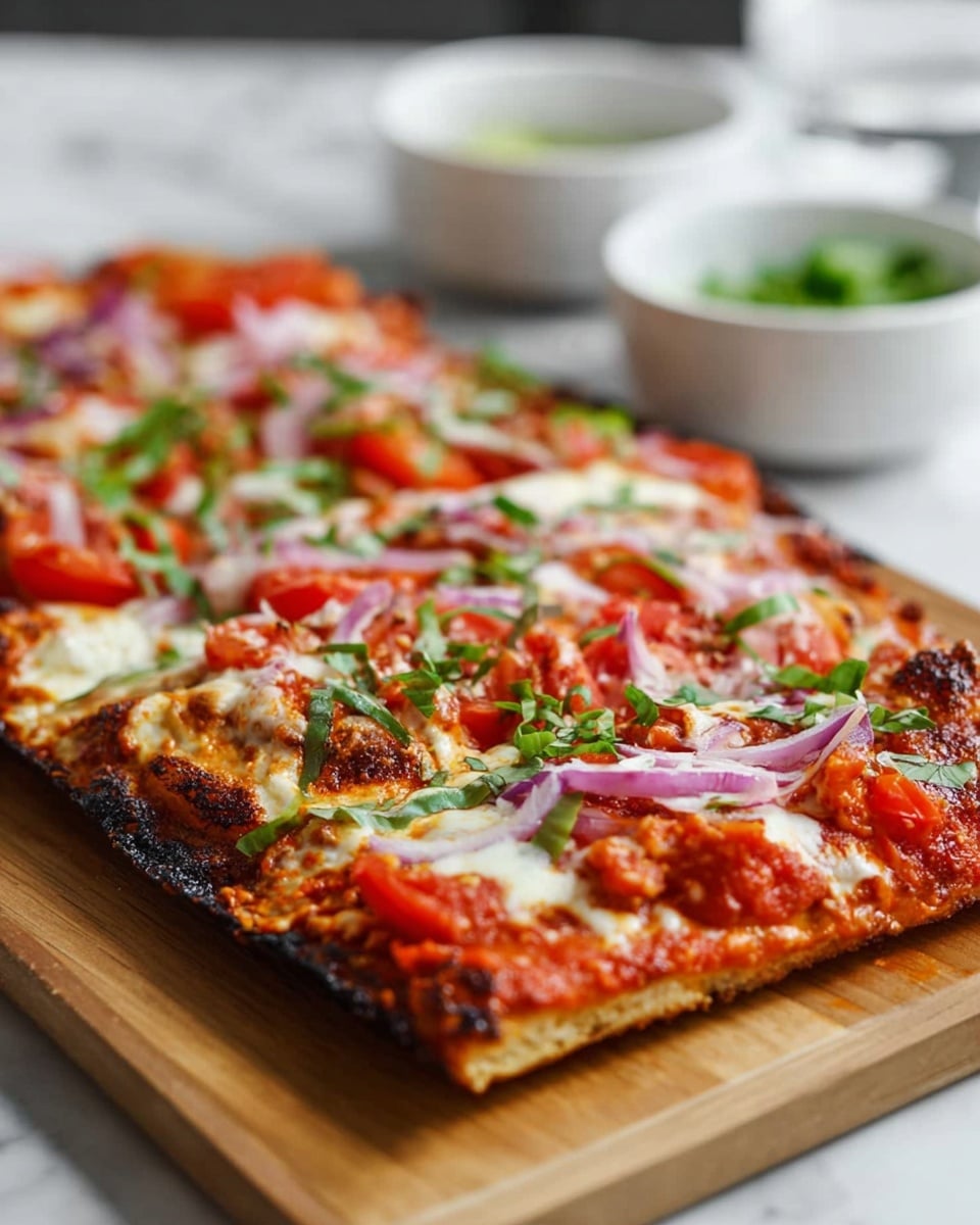 Loaded BBQ Chicken Flatbread Recipe - Quick & Delicious