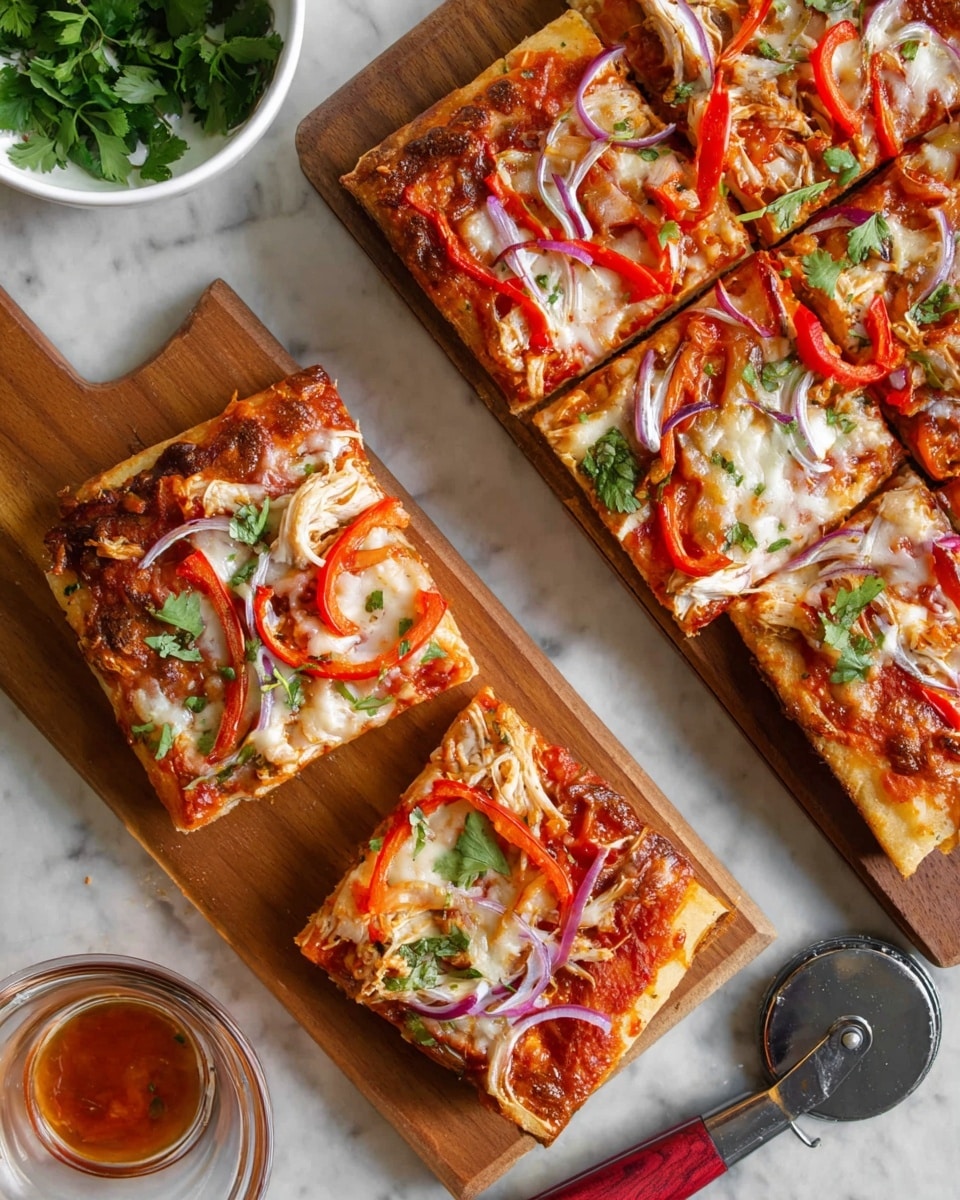 Loaded BBQ Chicken Flatbread Recipe - Quick & Delicious