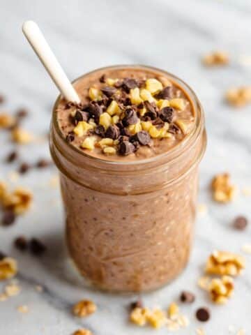 Brownie Batter Overnight Oats Recipe